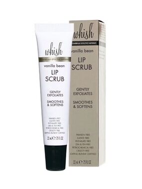Whish Vanilla Bean Lip Scrub full size .75 oz